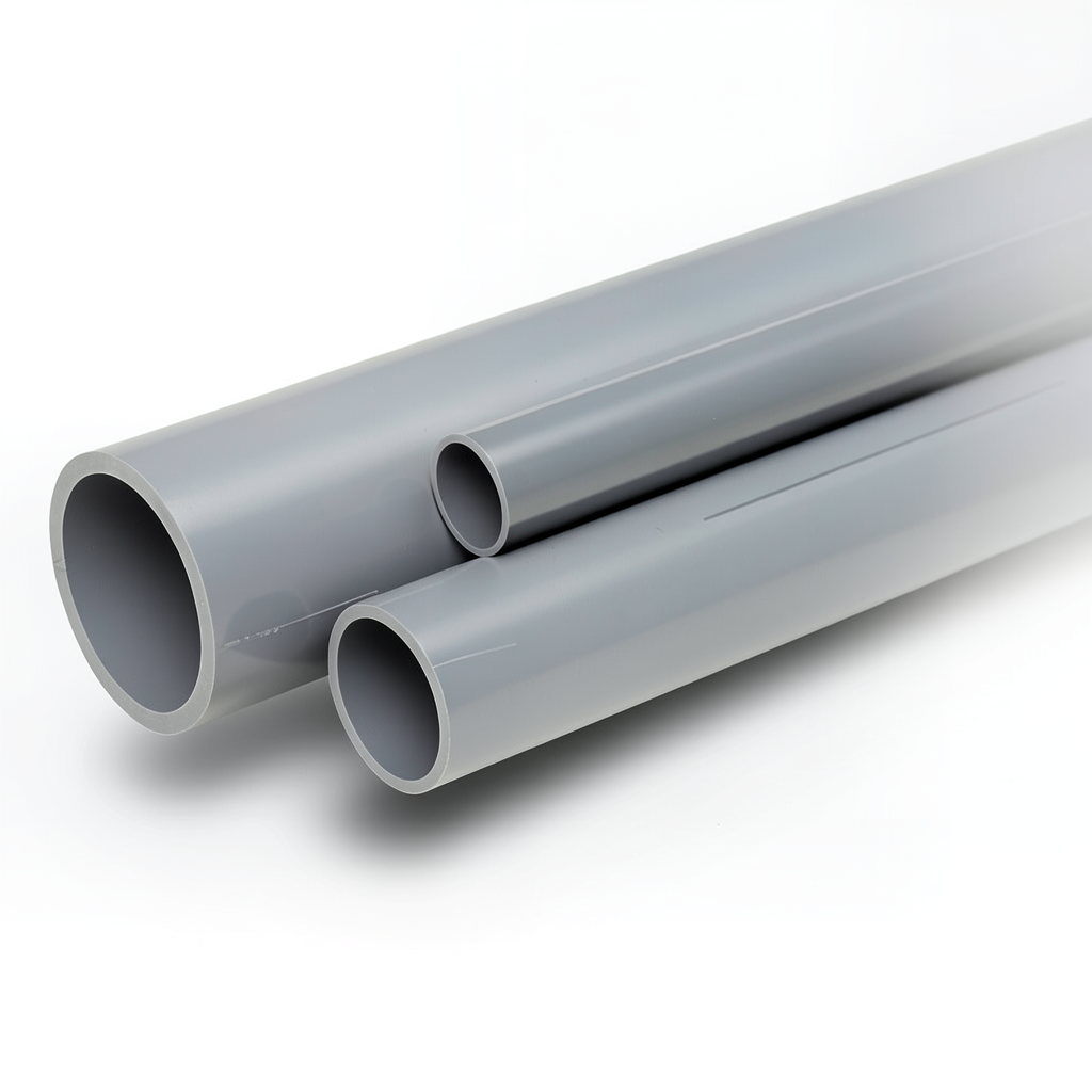 UPVC Pipes Pressure 16 Bar Outside Diameter 75 mm Thickness 5.6 mm Gray