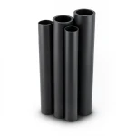 مواسير HDPE PE 63 ضغط 4 بار قطر 355 مم سمك 13.6 مم لون أسود