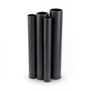 مواسير HDPE PE 63 ضغط 4 بار قطر خارجي 315 مم سمك 12.1 مم لون أسود