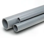 UPVC Pipes Pressure 16 Bar Diameter 90 mm Thickness 6.7 mm Gray