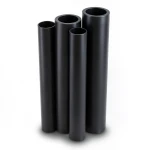 مواسير HDPE PE 63 ضغط 4 بار قطر 355 مم سمك 13.6 مم لون أسود