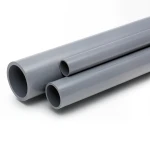UPVC Pipes Pressure 16 Bar Outside Diameter 110 mm Thickness 8.2 mm Gray