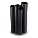 HDPE Pipes PE 63 Pressure 4 Bar Outside Diameter 450 mm Thickness 17.2 mm Black