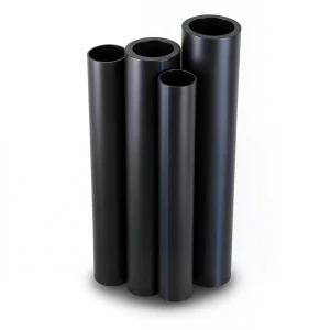 أنابيب HDPE PE 63 ضغط 4 بار قطر خارجي 450 مم سمك 17.2 مم لون أسود