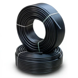 أنابيب HDPE PE 100 ضغط 12.5 بار قطر خارجي 25 مم سمك 2 مم لون أسود