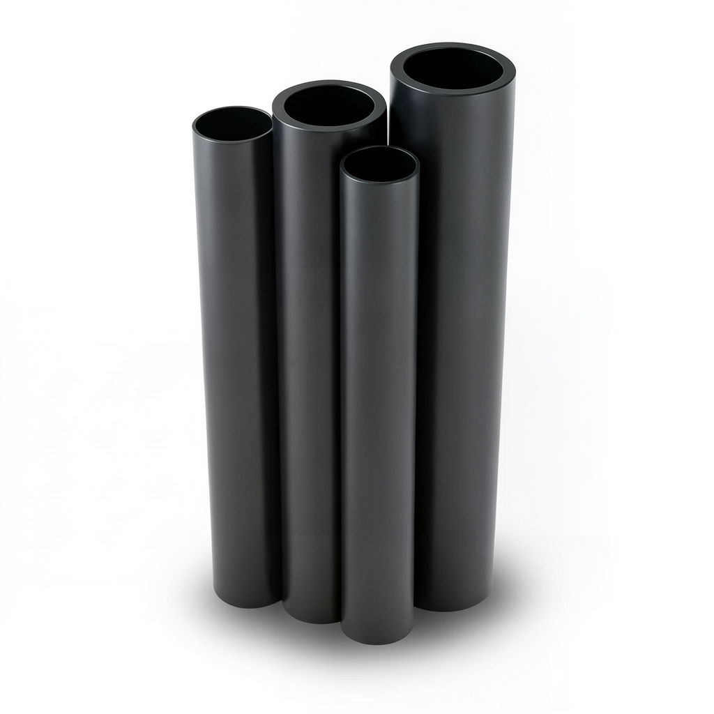 مواسير HDPE البولي ايثيلين عالي الكثافة الراجحي PE 63 ضغط 4 بار قطر خارجي 560 مم سمك 21.4 مم لون اسود