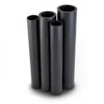 أنابيب HDPE PE 63 ضغط 4 بار قطر خارجي 630 مم سمك 24.1 مم لون أسود