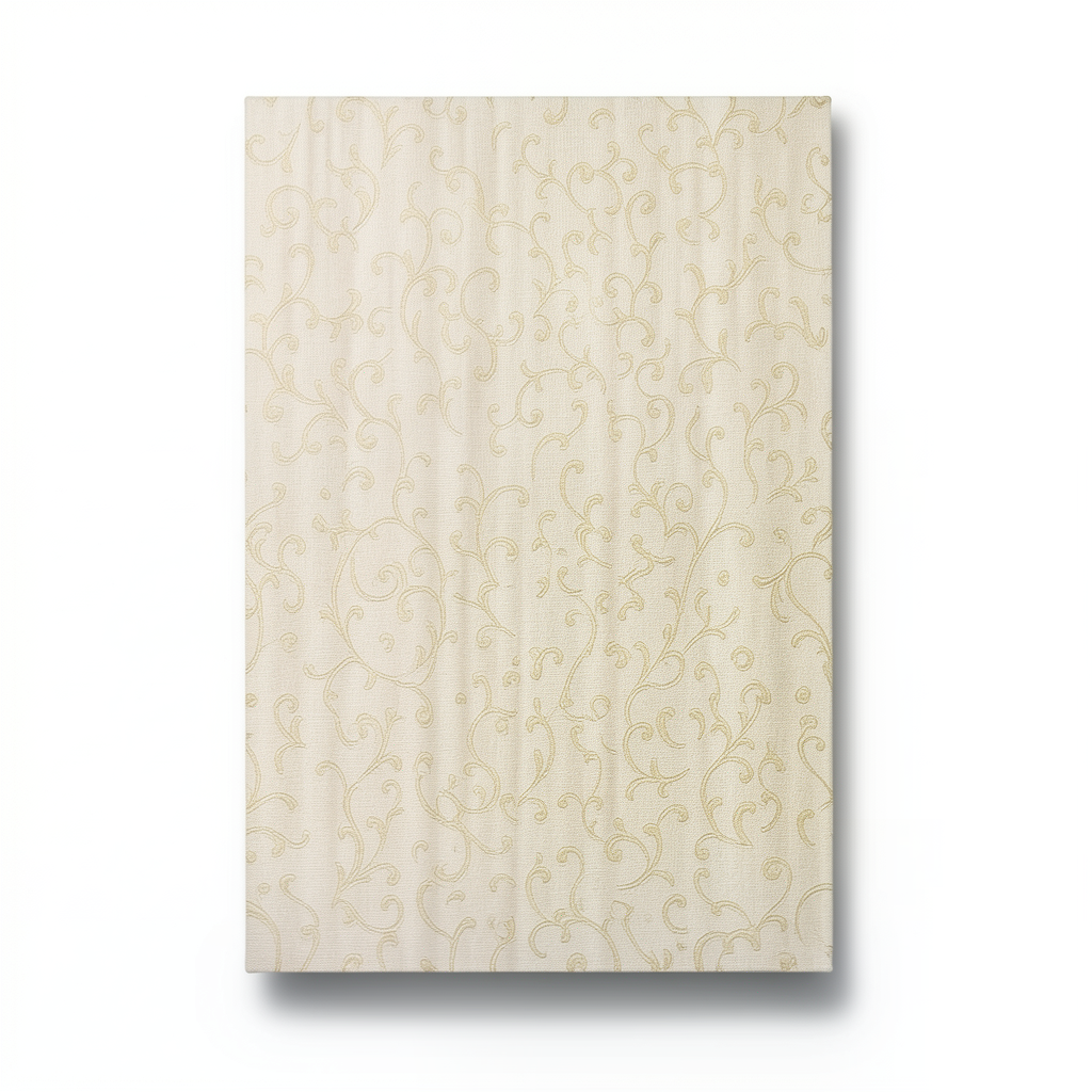 Italian Wall Covering Size 10m×1.06m, Beige Color, Model 82079