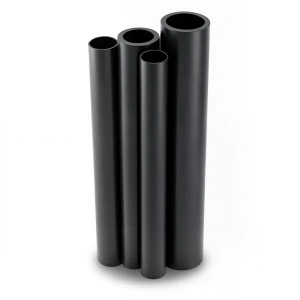 أنابيب HDPE PE 63 ضغط 4 بار قطر خارجي 630 مم سمك 24.1 مم لون أسود