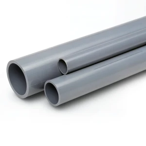مواسير UPVC ضغط 2 بار قطر خارجي 355 مم سمك 2.9 مم لون رمادي