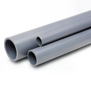 مواسير UPVC ضغط 6 بار قطر خارجي 355 مم سمك 10.4 مم لون رمادي