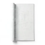 German Wall Covering Youth & Children 10m x 0.53m Off White Gray