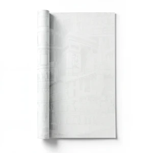 German Wall Covering Youth & Children 10m x 0.53m Off White Gray
