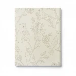 German wallpaper for youth and children, size 10 m x 0.53 m, pale beige color, model 292909  