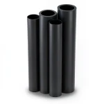 Al-Rajhi HDPE Pipe PE 63 Schedule 4 Bar 800 mm OD 30.6 mm Thickness Black