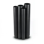 أنابيب HDPE PE 63 ضغط 4 بار قطر خارجي 1000 مم سمك 38.2 مم لون أسود