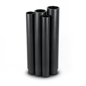 أنابيب HDPE PE 63 ضغط 4 بار قطر خارجي 1000 مم سمك 38.2 مم لون أسود