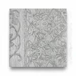 Classic Wallpaper, Gray Color, Length 10m, Width 1.06m, Model Z21826 