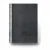 Italian wallpaper 10 m x 0.73 m, dark gray color, model 310030