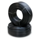 أنابيب HDPE PE 100 ضغط 12.5 بار قطر 40 مم سمك 3 مم لون أسود