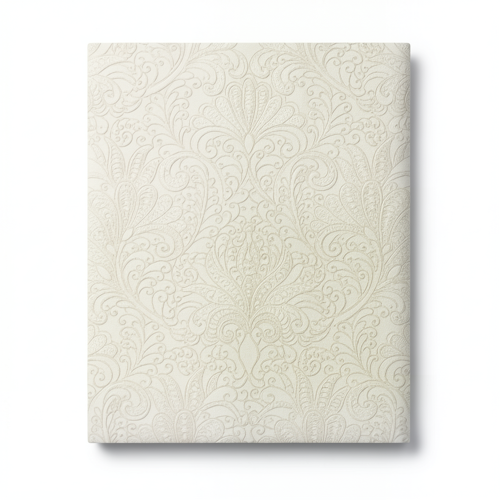 Patterned Wallpaper 10m×1.06m Light Beige Color, Model 83088