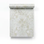 Italian Wallpaper 10m×1.06m Light Gray, Model 85001
