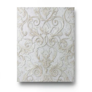 Italian Wallpaper 10m×1.06m Light Gray, Model 85003