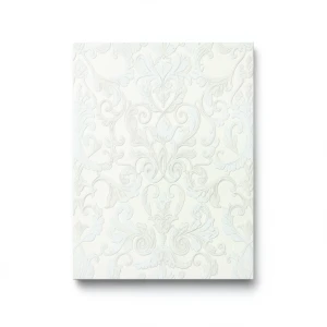 Italian Wall Decoration Off White Color, 10m x 1.06m, Model 85004
