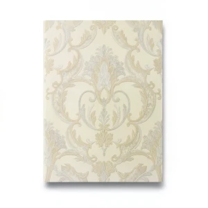 Classic Wallpaper Beige Color 10m x 1.06m, Model 82129