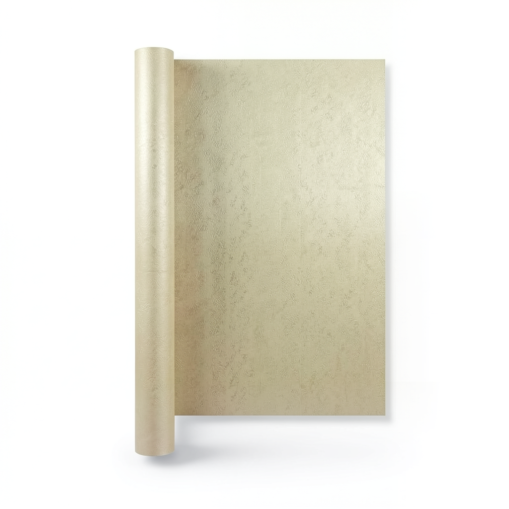 Italian Wallpaper Light Gold 10m x 0.73m, Model 26034