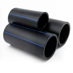 أنابيب HDPE السعودي PE 100 ضغط 16 بار قطر خارجي 20 مم سمك 2 مم لون اسود