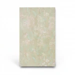 Italian Wall Decoration Beige with Green Color, Length 10m, Width 0.73m, Model 24006