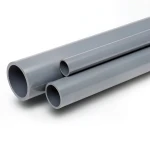 UPVC Pipes Nominal Pressure 2 Bar Outside Diameter 250 mm Thickness 2 mm Gray