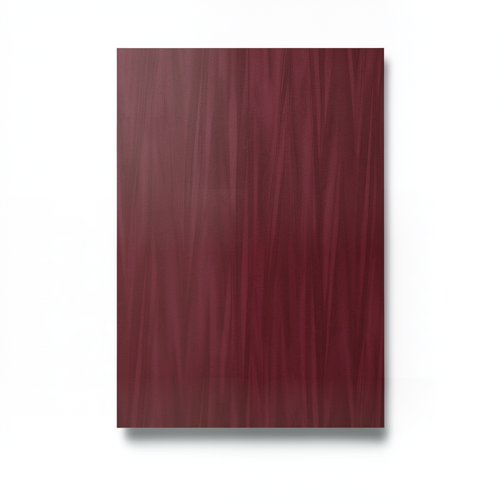 Italian Wall Decoration 10m x 0.73m Dark Red, Model 26039