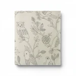 German wallpaper for youth and children, size 10 m x 0.53 m, pale beige color, model 292909  