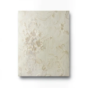 Italian Patterned Wall Decoration 10m×1.06m Beige, Model 84008
