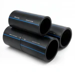 أنابيب HDPE السعودى  PE 100 ضغط 10 بار قطر خارجي 40 مم سمك 2.4 مم لون اسود
