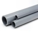 UPVC Pipes Pressure 16 Bar Diameter 90 mm Thickness 6.7 mm Gray