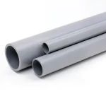 مواسير UPVC ضغط 16 بار قطر خارجي 110 مم سمك 8.2 مم لون رمادي