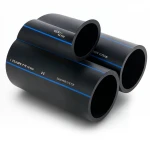 مواسير HDPE من انظمة الأنابيب PE 100 ضغط 16 بار قطر خارجي 40 مم سمك 3.7 مم لون اسود