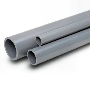 UPVC Pipes Pressure 16 Bar Outside Diameter 110 mm Thickness 8.2 mm Gray
