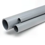 UPVC Pipes Pressure 16 Bar Outside Diameter 125 mm Thickness 9.3 mm Gray