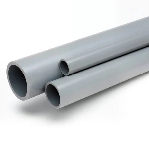 UPVC Pipes Pressure 16 Bar Outside Diameter 125 mm Thickness 9.3 mm Gray