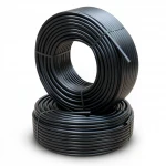 أنابيب HDPE الراجحي  PE 80 ضغط 6 بار قطر خارجي 90 مم سمك 4.1 مم لون اسود