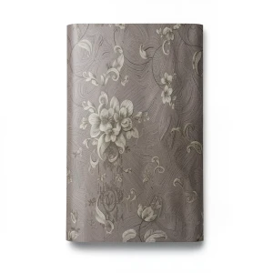 Italian Patterned Wallpaper 10m×1.06m Dark Beige, Model 84012
