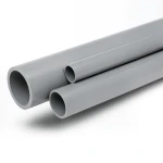 UPVC Pipes Pressure 16 Bar Outside Diameter 125 mm Thickness 9.3 mm Gray