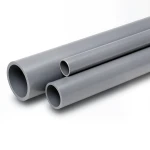 UPVC Pipes Pressure 16 Bar OD 160 mm Thickness 11.9 mm Gray