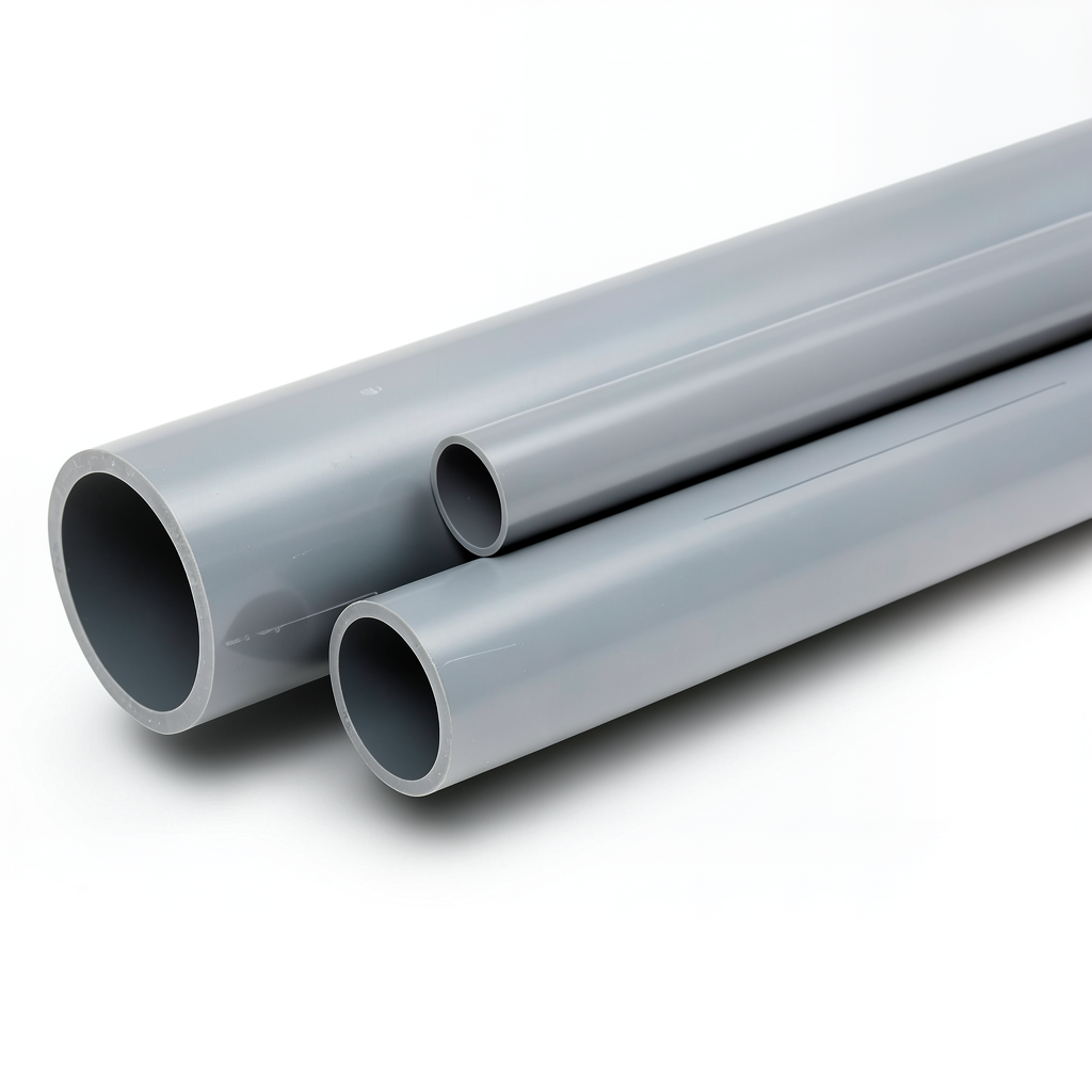 UPVC Pipes Nominal Pressure 2 Bar Outside Diameter 400 mm Thickness 3.2 mm Gray