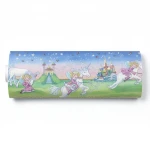 Youth and children Wallpaper, green with blue Color, Length 10m, Width 0.53m, Model 147513 