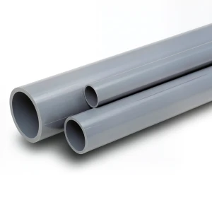 UPVC Pipes Pressure 6 Bar Outside Diameter 400 mm Thickness 11.7 mm Gray